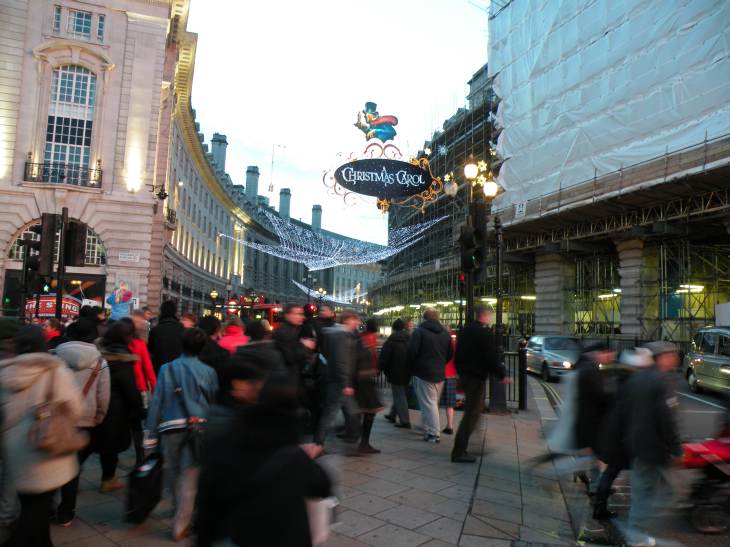  Illuminations de noel, Regent Street